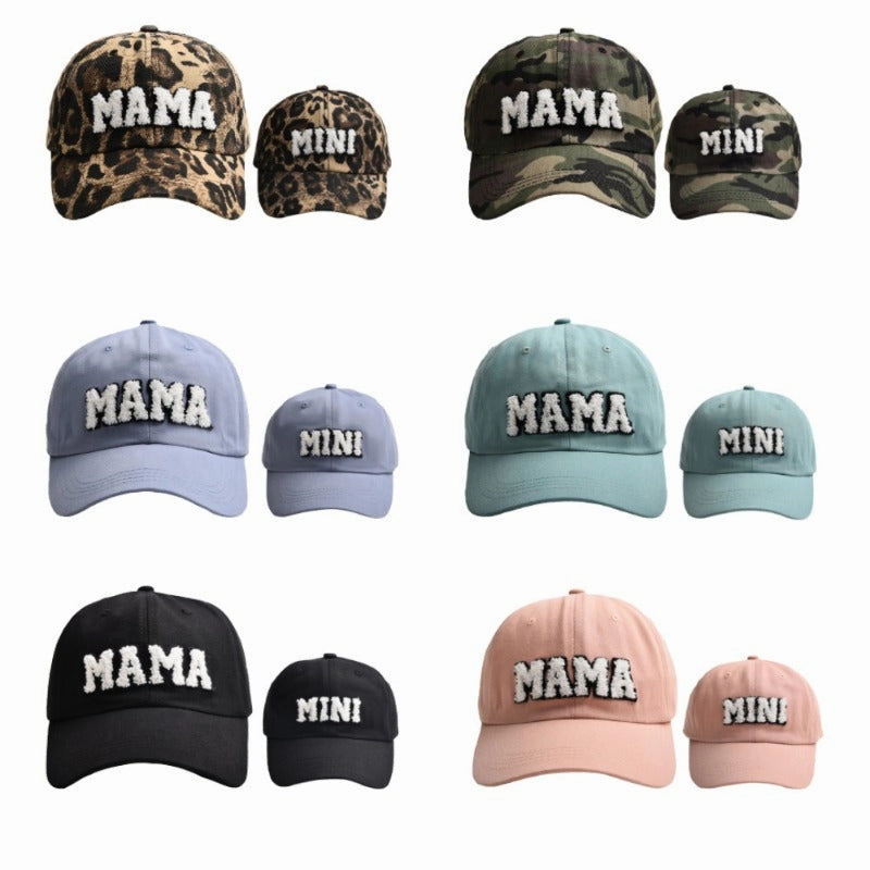 Wholesale Letter MAMA Embroidery Outdoor Sunshade and Sun Protection Duckbill Cap