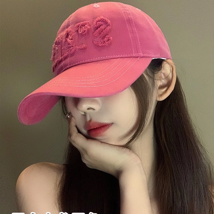 Wholesale Letter Raw Edge Sun Visor All-match Baseball Cap