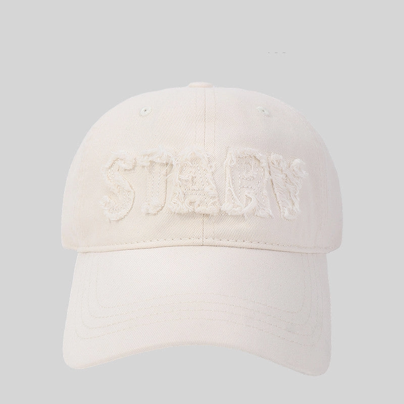 Wholesale Letter Raw Edge Sun Visor All-match Baseball Cap