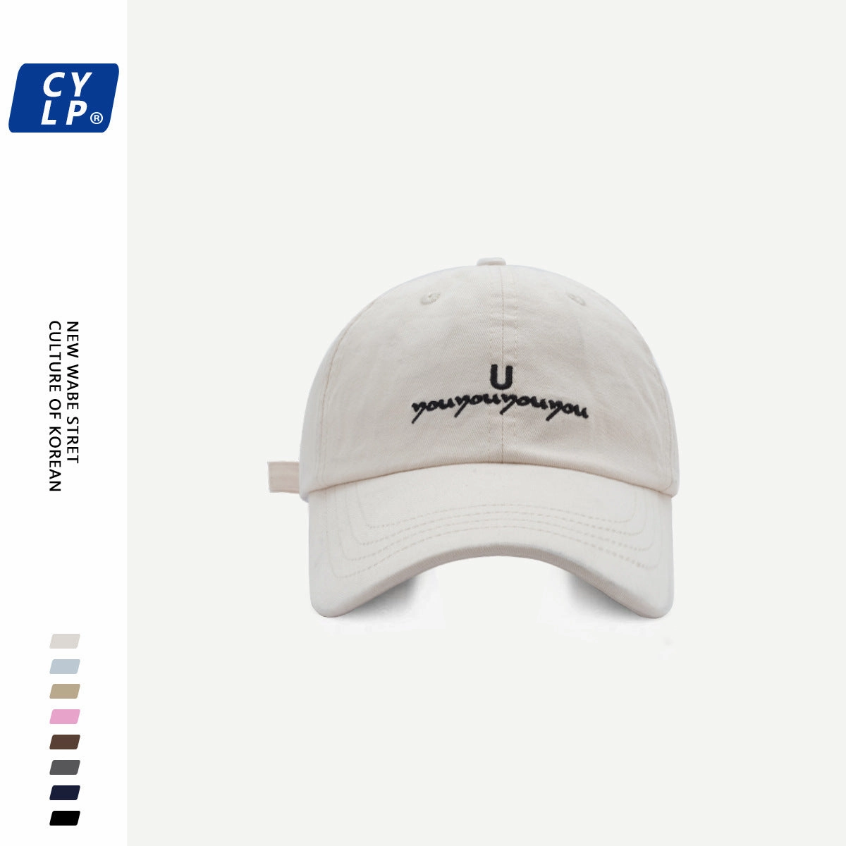 Wholesale Lettering embroidered baseball cap