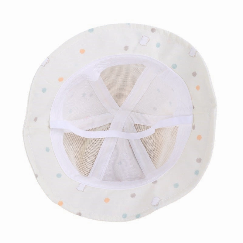 Wholesale Love Bear Kids Cotton Bucket Hat