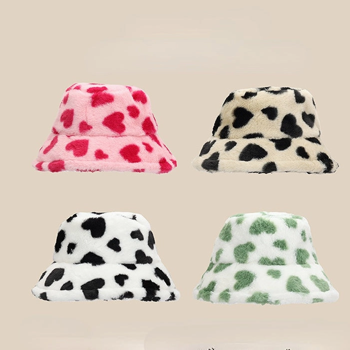 Wholesale Love Plush Bucket Hat