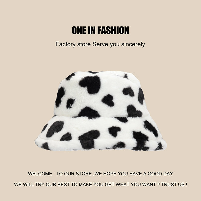 Wholesale Love Plush Bucket Hat