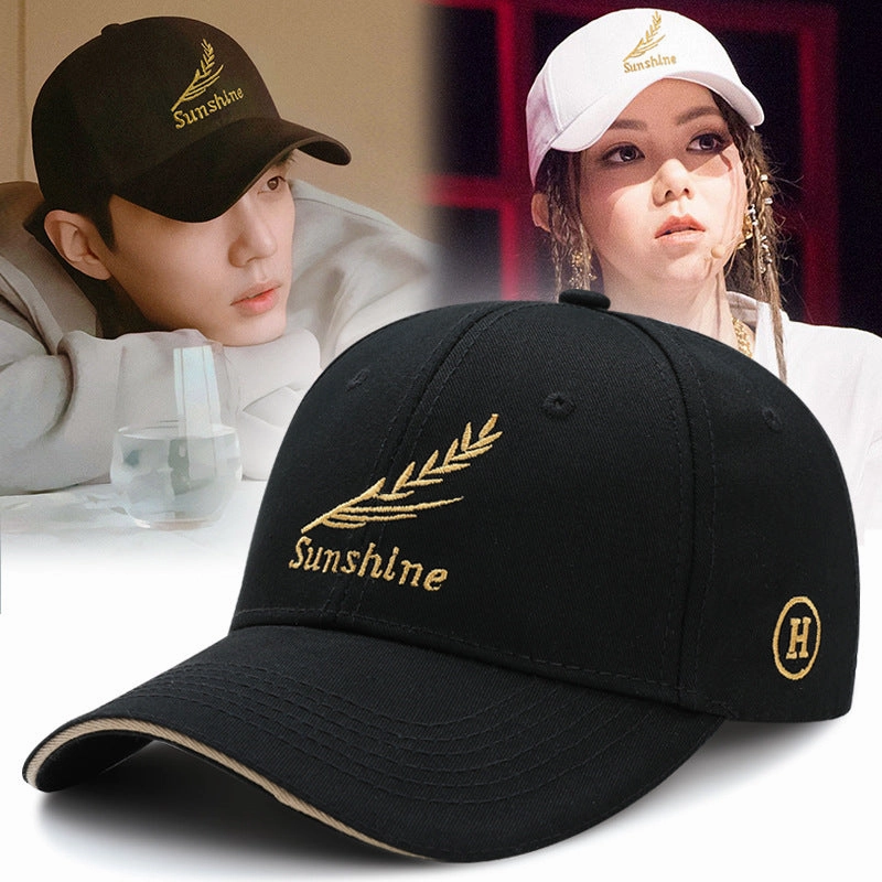 Wholesale Men's hat spring and autumn Korean style peaked cap outdoor baseball cap summer sun protection sun hat