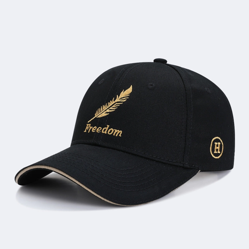 Wholesale Men's hat spring and autumn Korean style peaked cap outdoor baseball cap summer sun protection sun hat