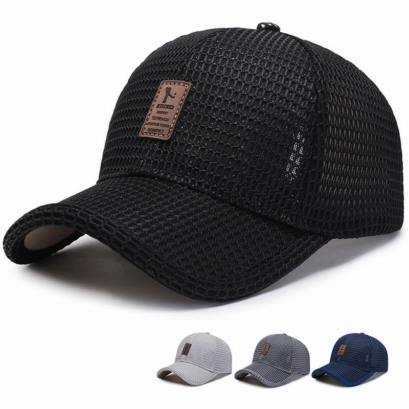 Wholesale Men's Outdoor Sun Protection Mesh Baseball Cap