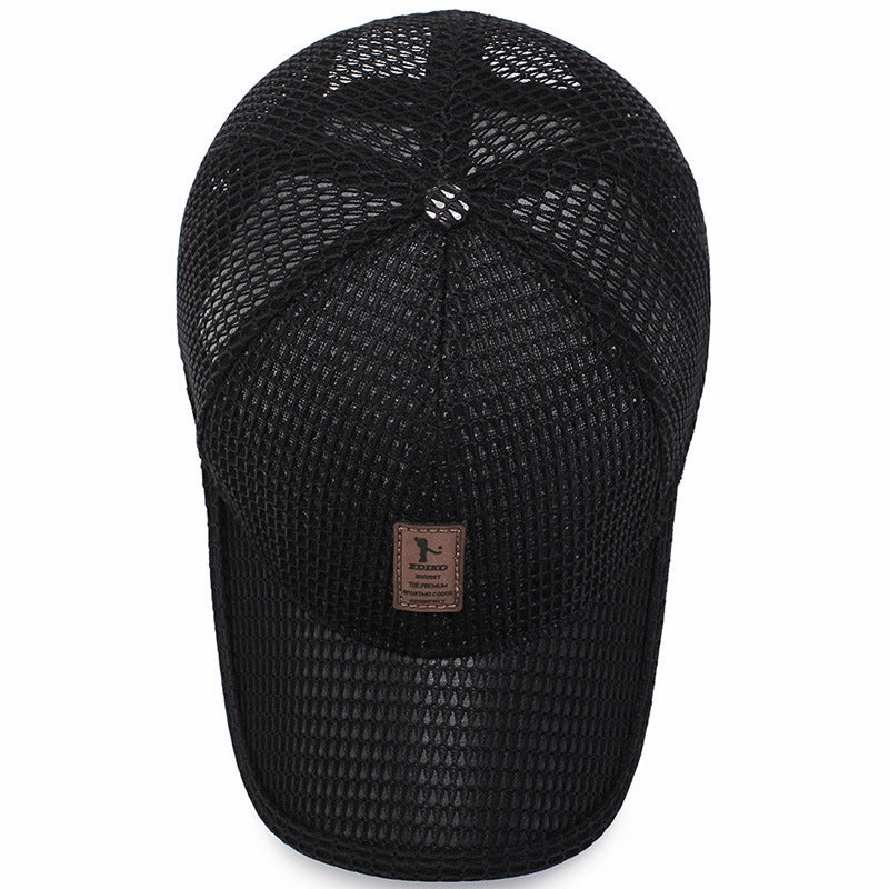 Wholesale Men's Outdoor Sun Protection Mesh Baseball Cap