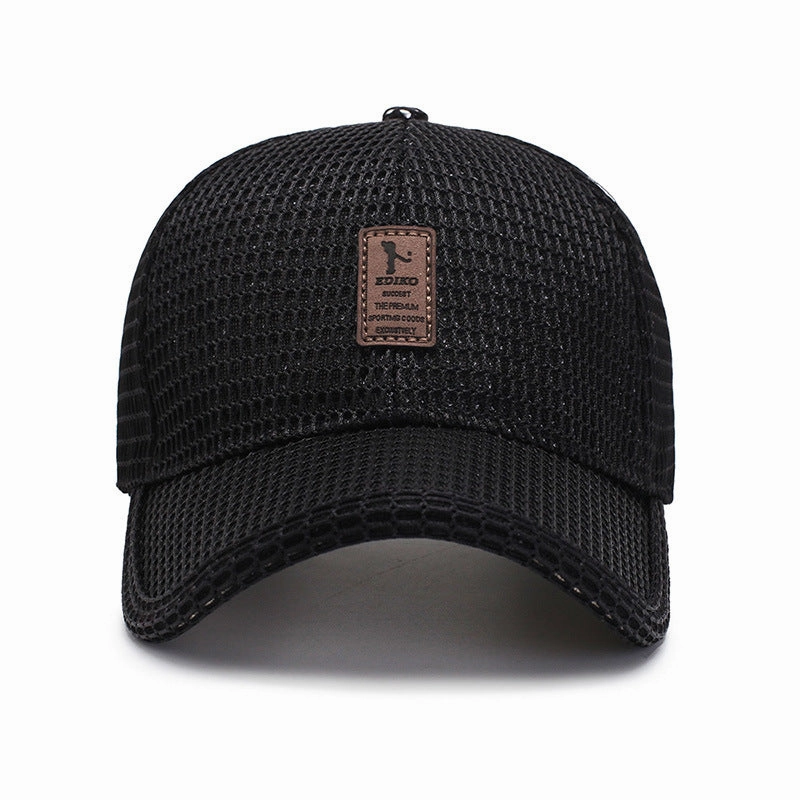 Wholesale Men's Outdoor Sun Protection Mesh Baseball Cap
