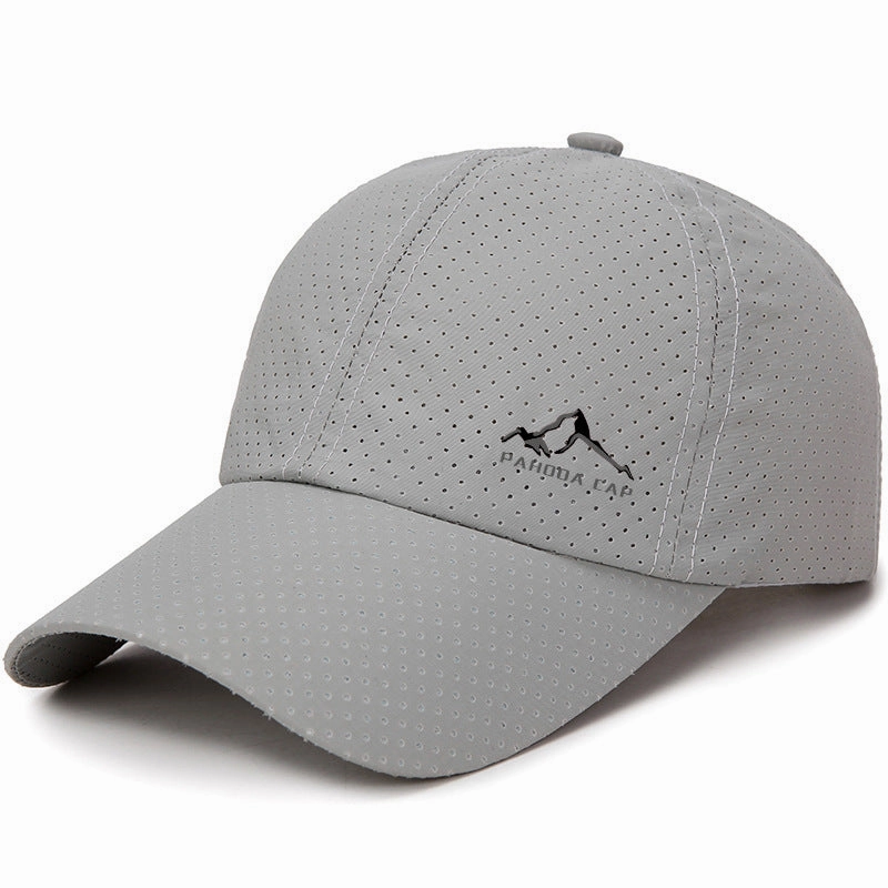 Wholesale Mesh breathable baseball cap large head circumference quick-drying sun hat