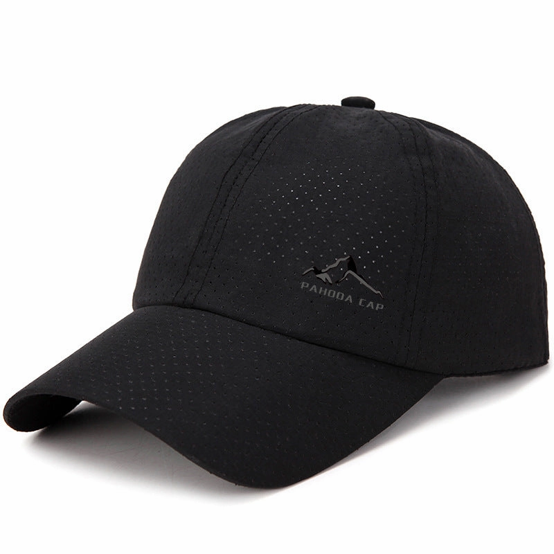 Wholesale Mesh breathable baseball cap large head circumference quick-drying sun hat