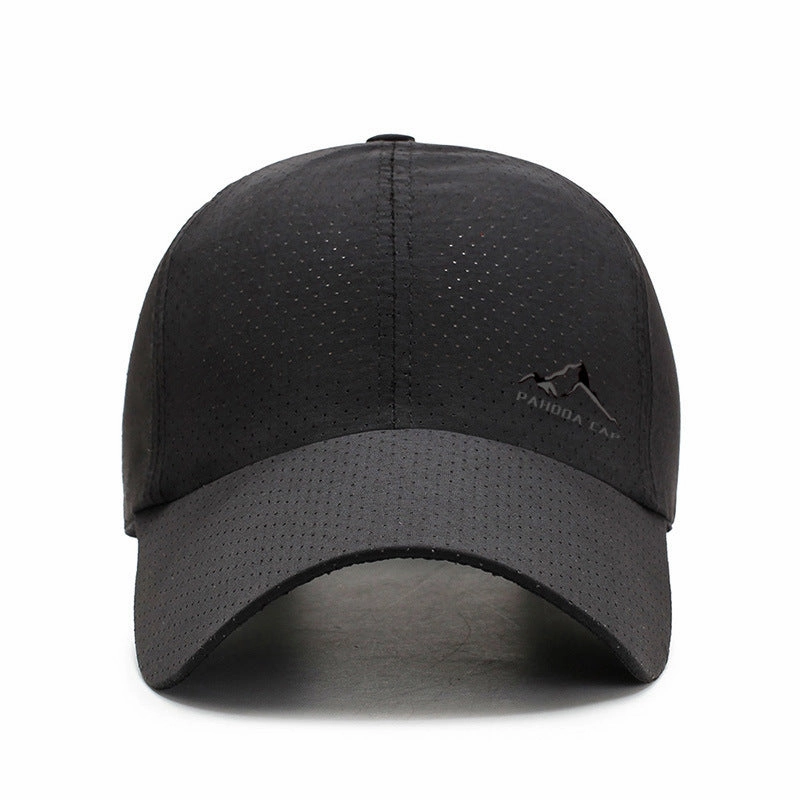 Wholesale Mesh breathable baseball cap large head circumference quick-drying sun hat