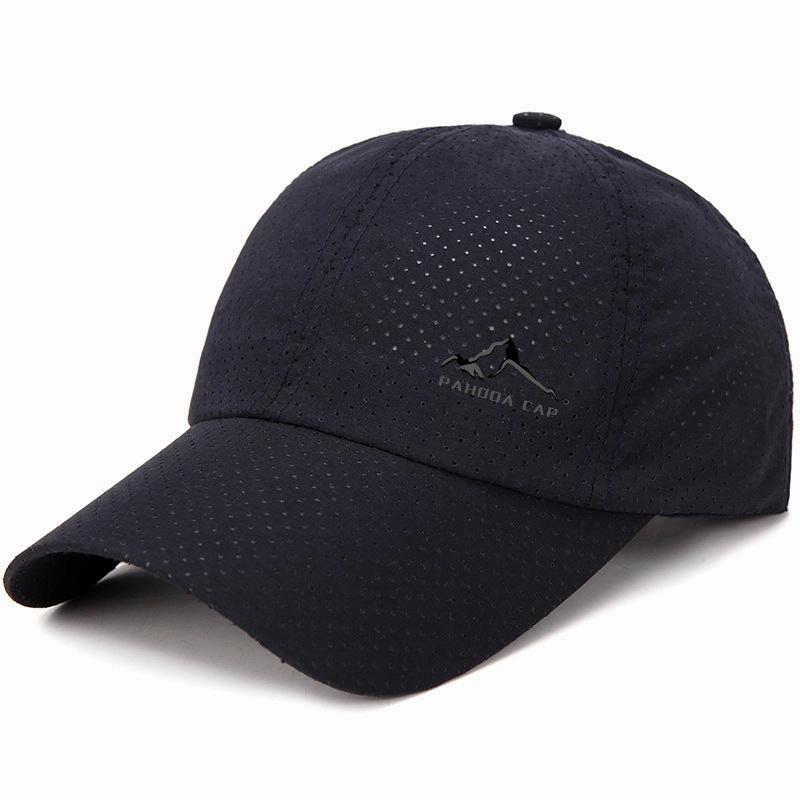 Wholesale Mesh breathable baseball cap large head circumference quick-drying sun hat