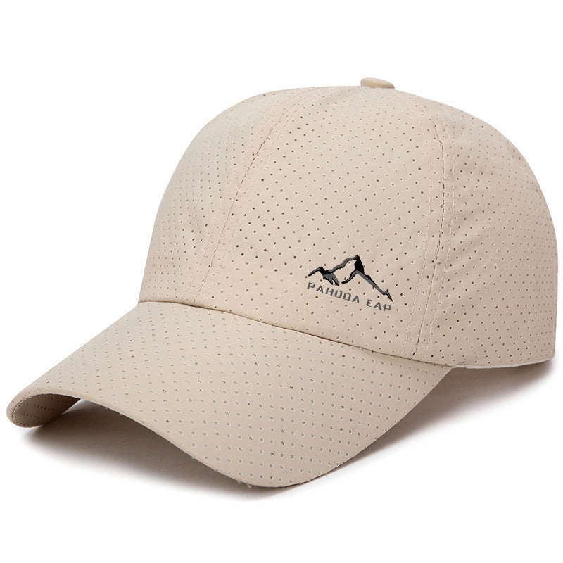 Wholesale Mesh breathable baseball cap large head circumference quick-drying sun hat