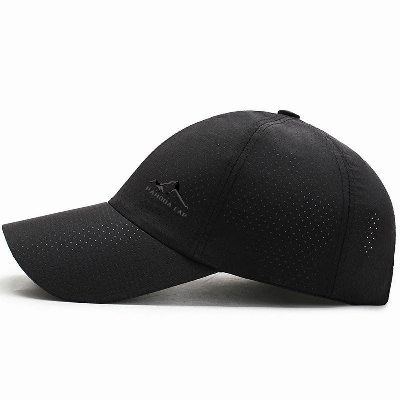 Wholesale Mesh breathable baseball cap large head circumference quick-drying sun hat
