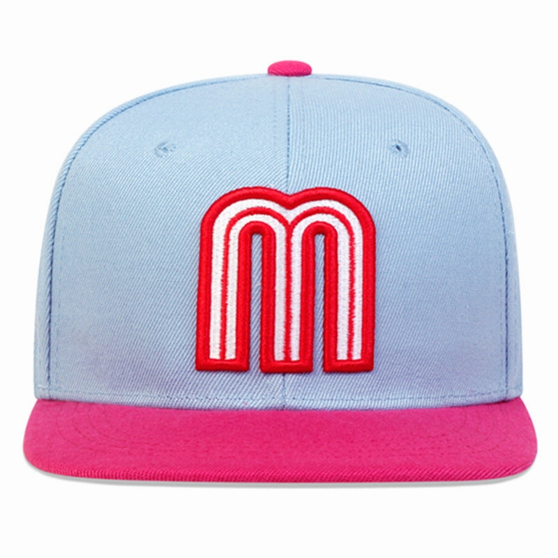 Wholesale Mexico National Sports Hip Hop Large Flag Baseball Cap