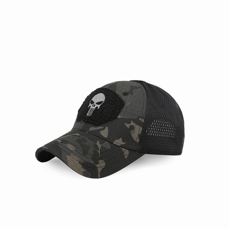 Wholesale Military Fan Hat Outdoor Leisure Breathable Sun Visor Adjustable Baseball Cap