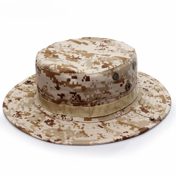 Wholesale Military Fan Outdoor Python Pattern Camouflage Mountaineering Fisherman Hat