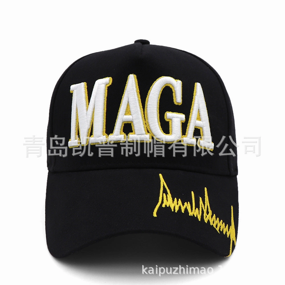 Wholesale Minimalist Design Premium MAGA Red Baseball Cap