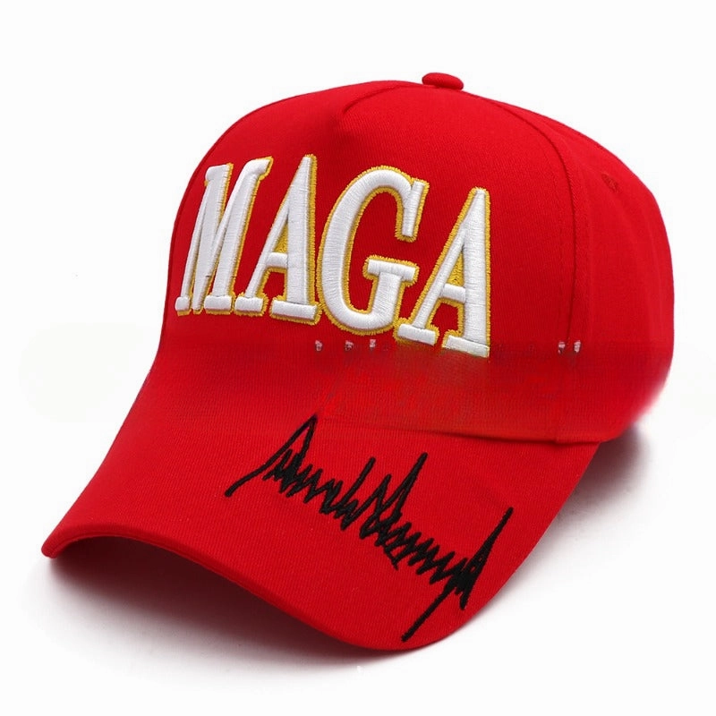 Wholesale Minimalist Design Premium MAGA Red Baseball Cap