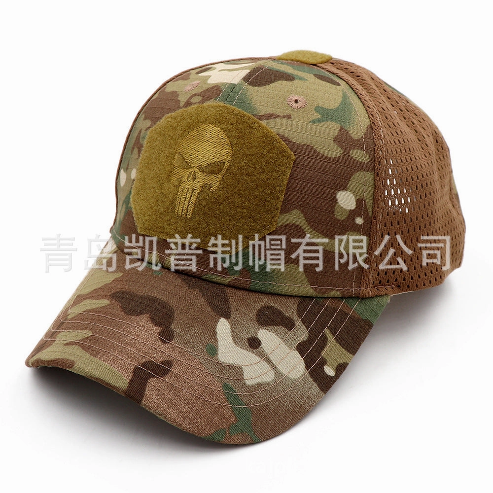 Wholesale Mountaineering Sun Visor Mesh Hat Velcro Baseball Cap
