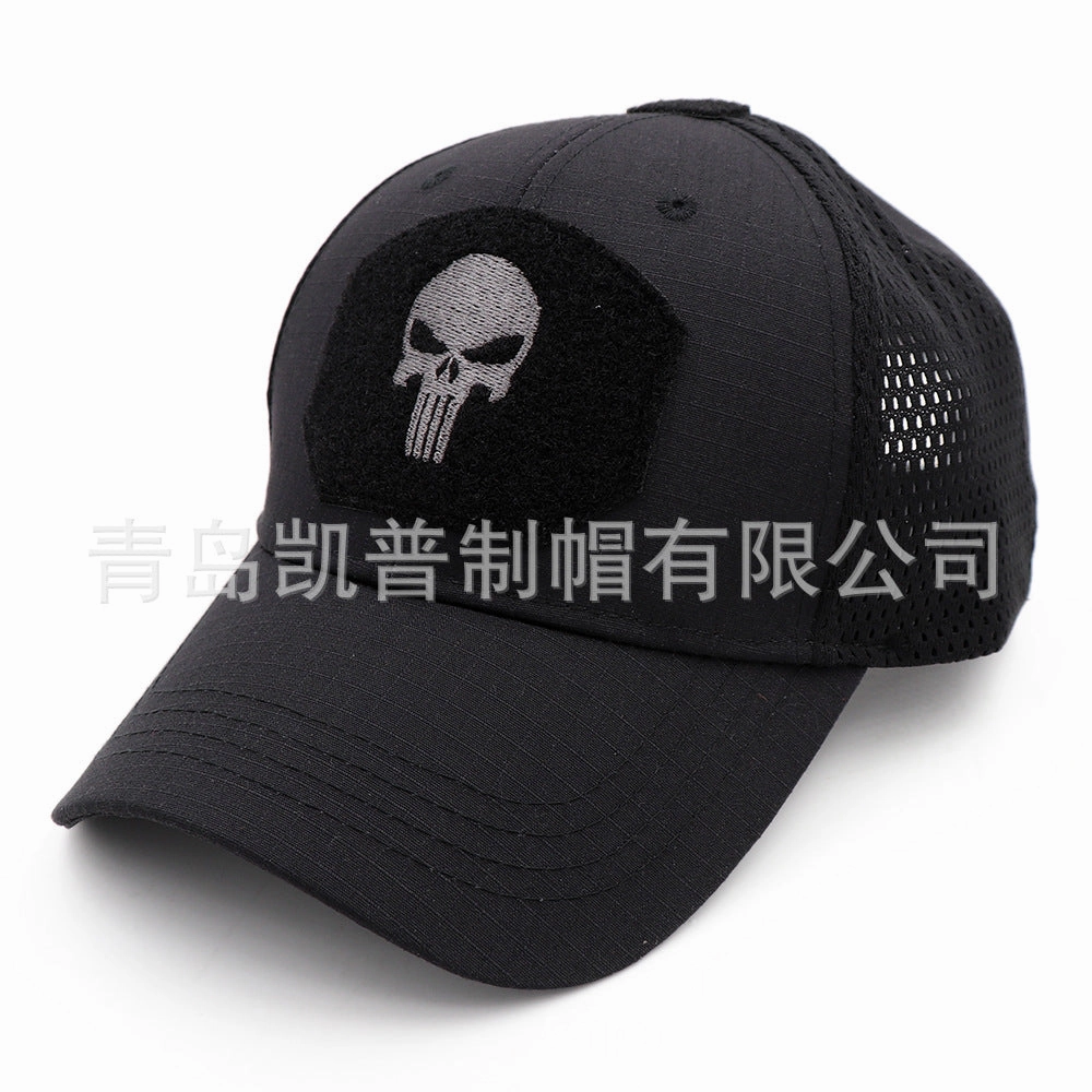 Wholesale Mountaineering Sun Visor Mesh Hat Velcro Baseball Cap