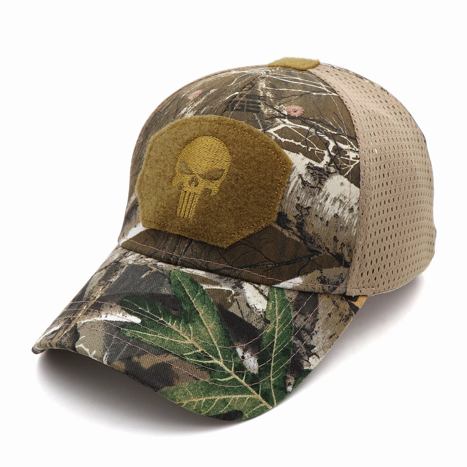 Wholesale Mountaineering Sun Visor Mesh Hat Velcro Baseball Cap
