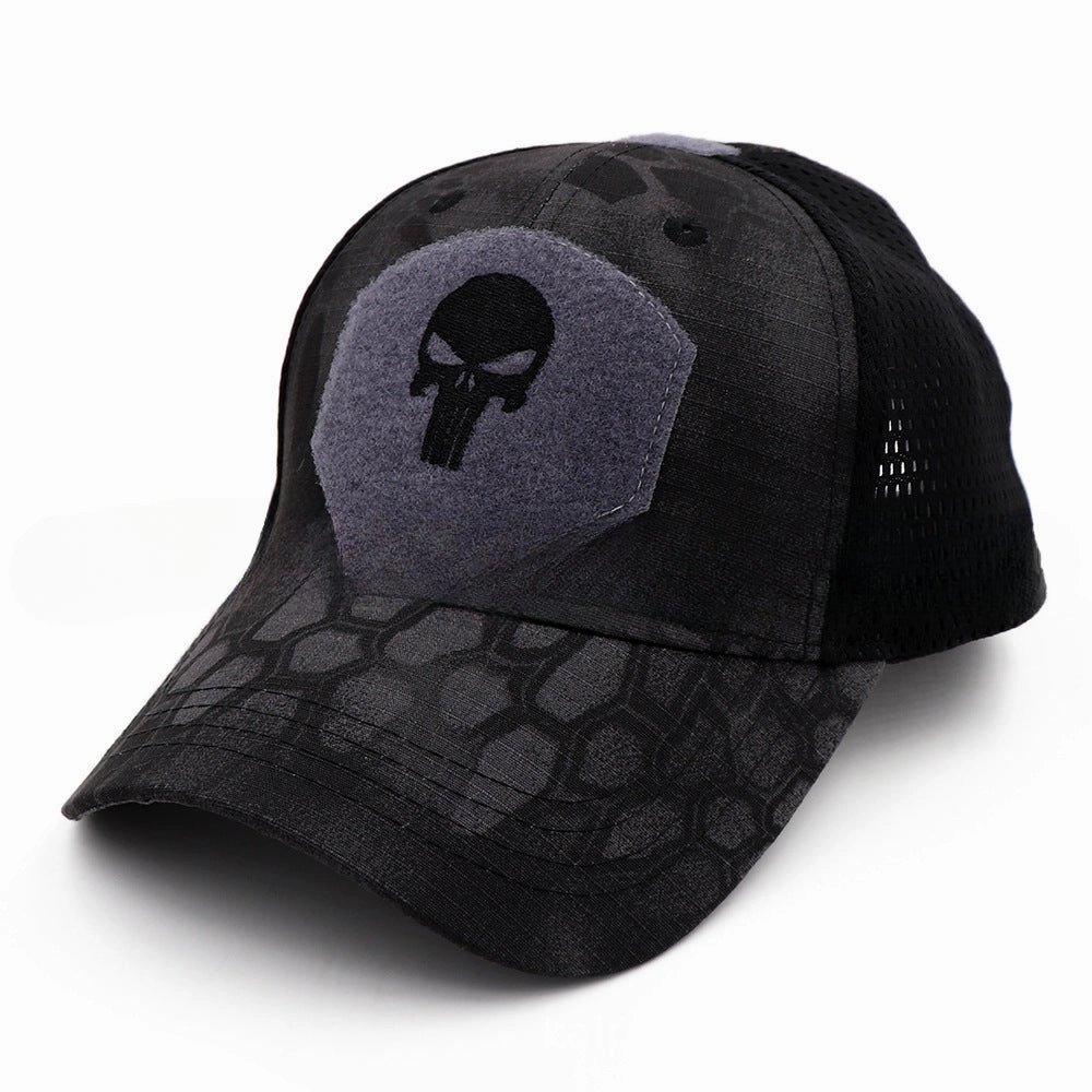 Wholesale Mountaineering Sun Visor Mesh Hat Velcro Baseball Cap