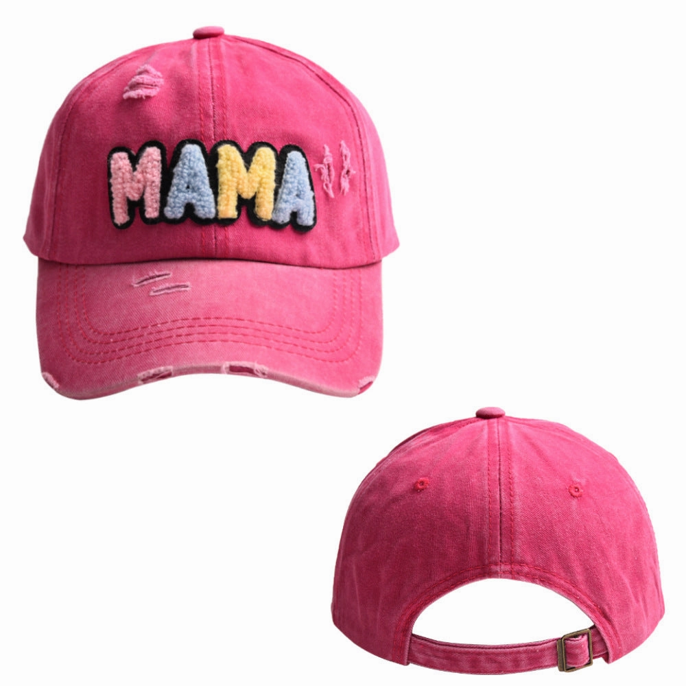 Wholesale new DOG MOM baseball cap autumn women's casual Joker cap