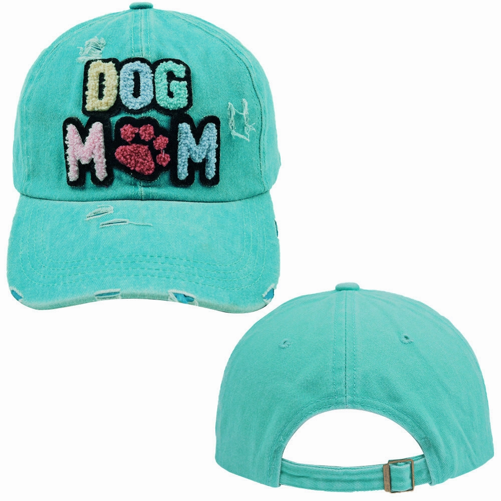 Wholesale new DOG MOM baseball cap autumn women's casual Joker cap
