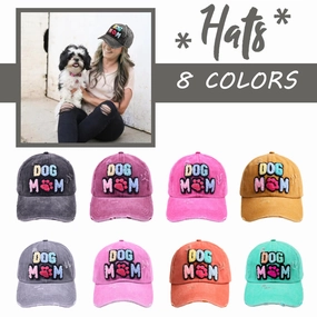 Wholesale new DOG MOM baseball cap autumn women's casual Joker cap