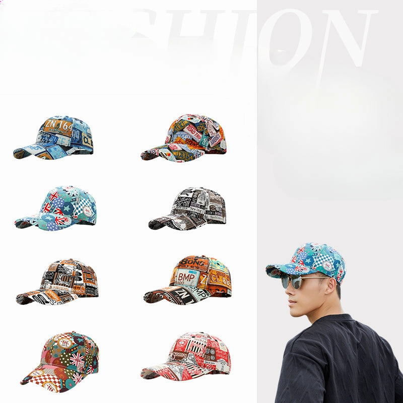 Wholesale New Hip-hop Trend Cross-border Letter Print Graffiti Cap