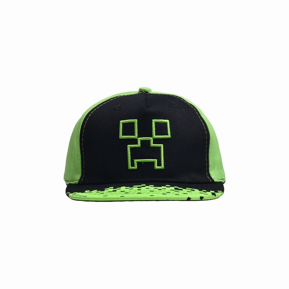 Wholesale New style children's flat brim cartoon baseball hat kids hip hop cap boy sun hat