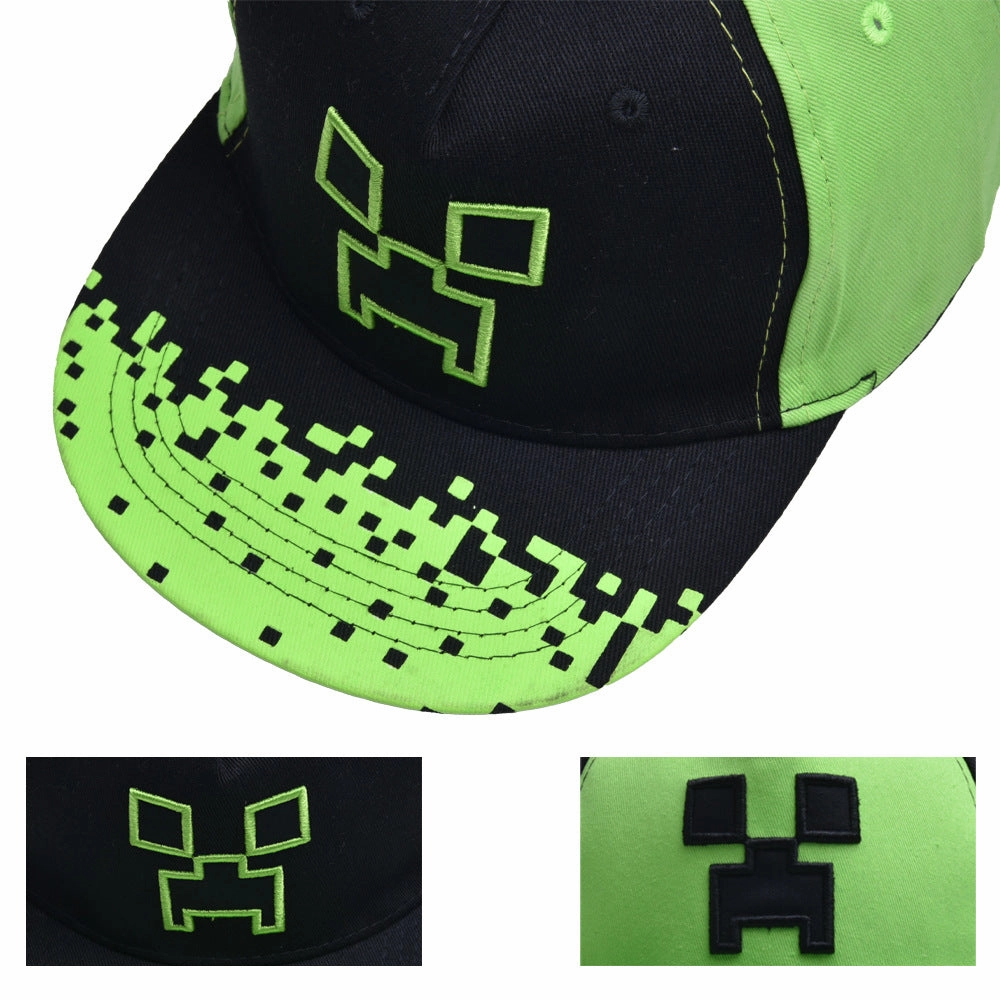 Wholesale New style children's flat brim cartoon baseball hat kids hip hop cap boy sun hat