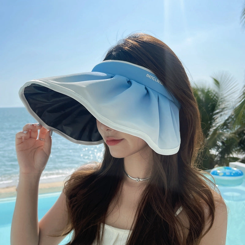 Wholesale Nylon Gradient Blank Hat
