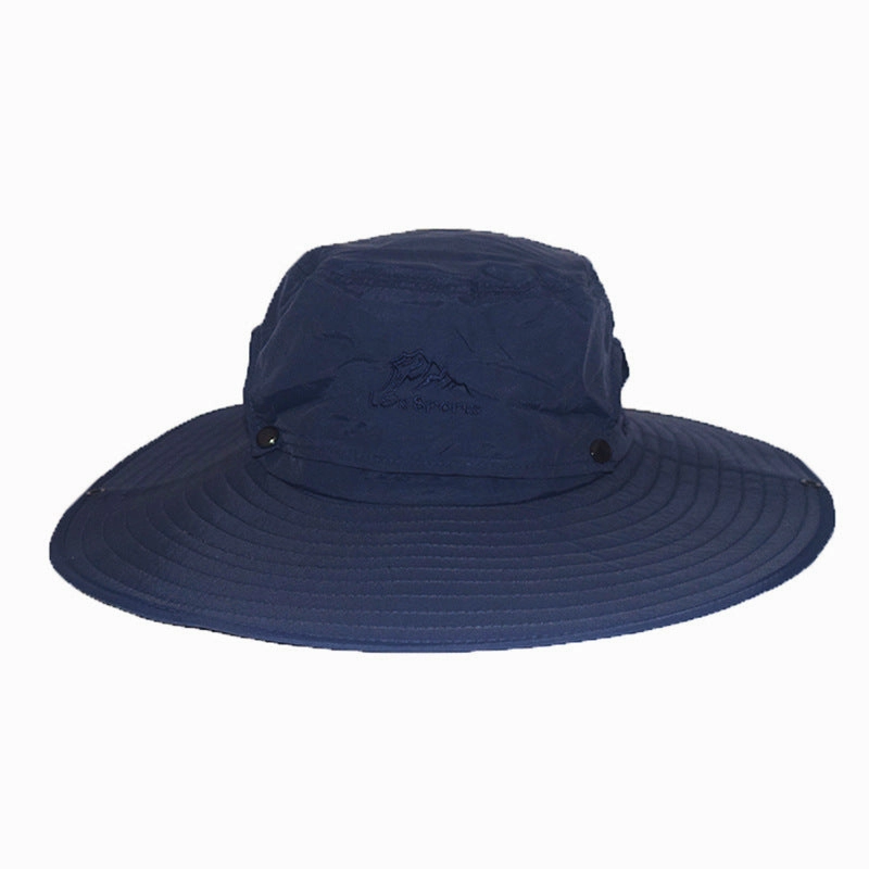 Wholesale Nylon Summer UV Protection Big Brim Bucket Hat