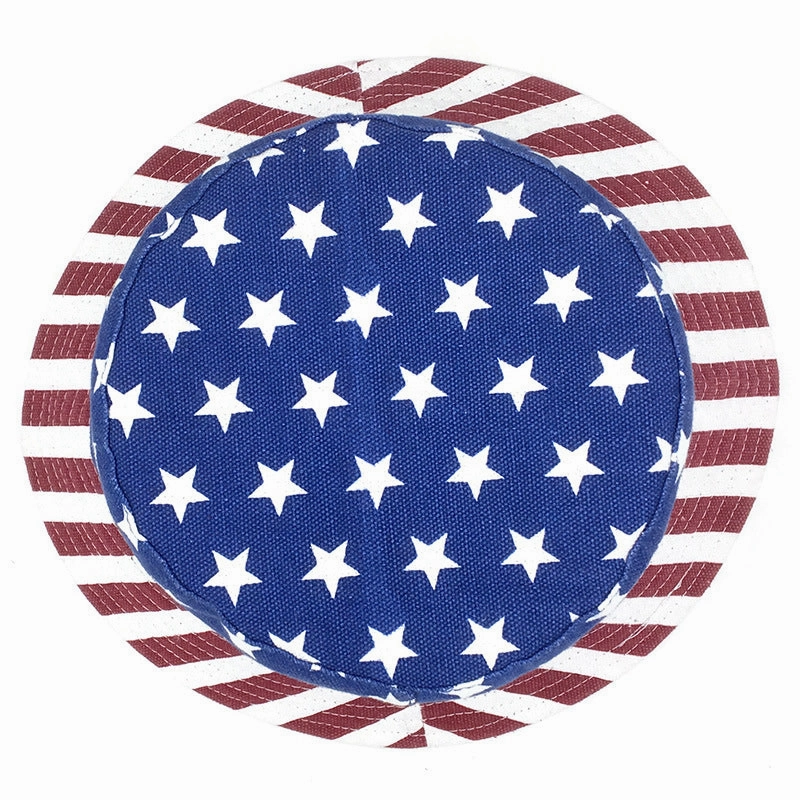 Wholesale of American Flag Printed Polyester Fisherman Hats