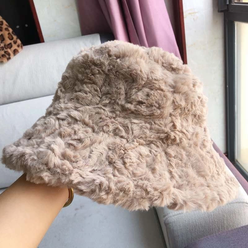 Wholesale of Autumn and Winter Plush Fisherman Hats