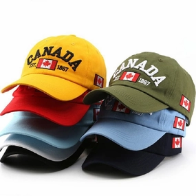 Wholesale Old Fashion Letter Embroidery Soft Top Cap
