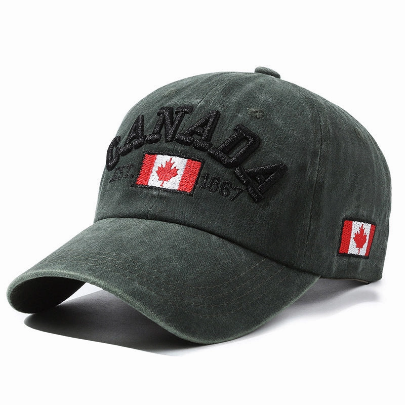 Wholesale Old Fashion Letter Embroidery Soft Top Cap