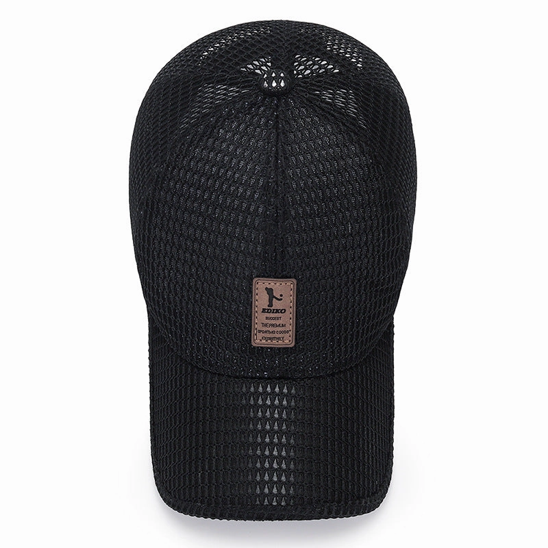 Wholesale Outdoor Sun Protection Hollow Mesh Baseball Cap