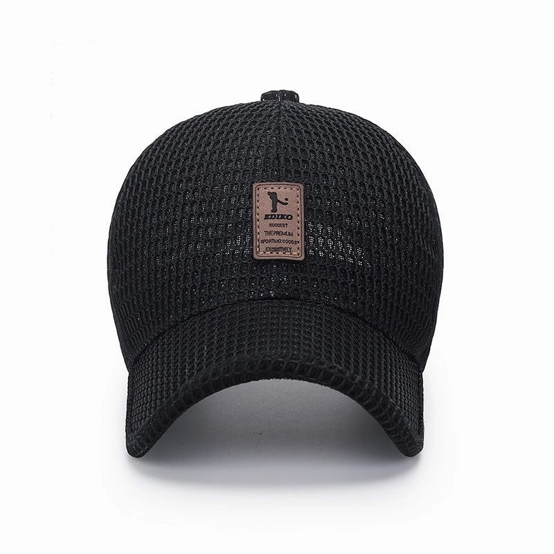 Wholesale Outdoor Sun Protection Hollow Mesh Baseball Cap