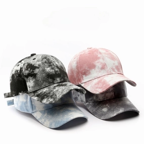 Wholesale Outdoor Sun Protection Tie-dye Trendy Baseball Cap