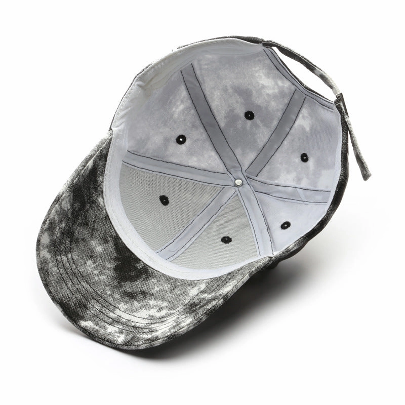 Wholesale Outdoor Sun Protection Tie-dye Trendy Baseball Cap