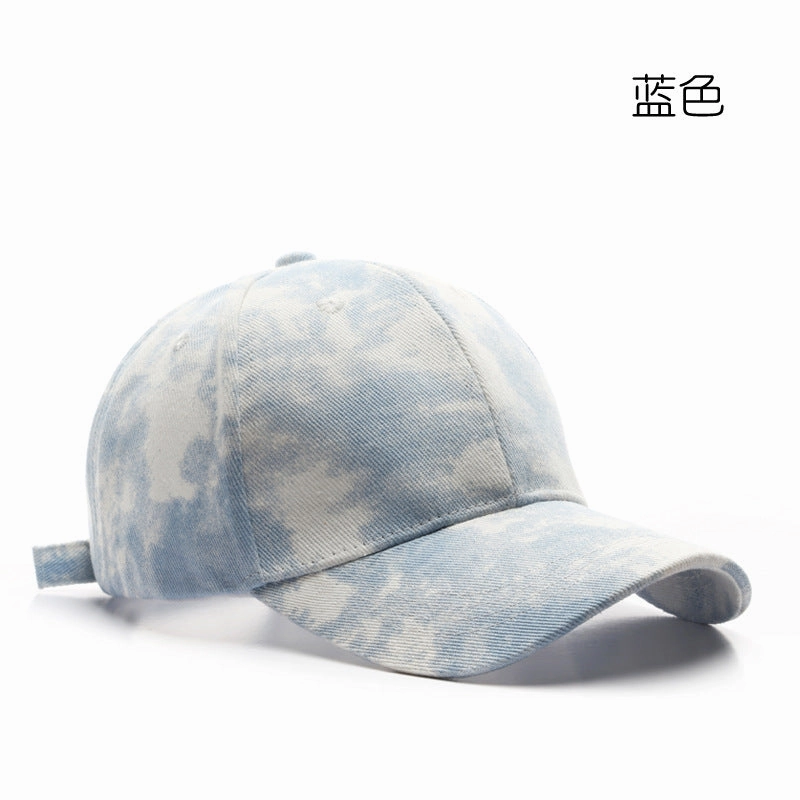 Wholesale Outdoor Sun Protection Tie-dye Trendy Baseball Cap