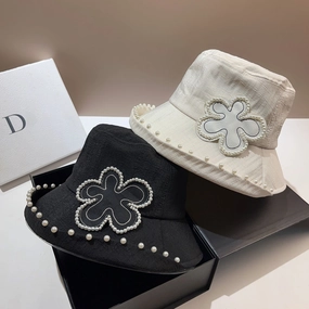 Wholesale Pearl Fisherman Hat Flower Pot Hat