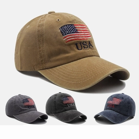 Wholesale Personalized fashion couple washed old curved brim baseball cap