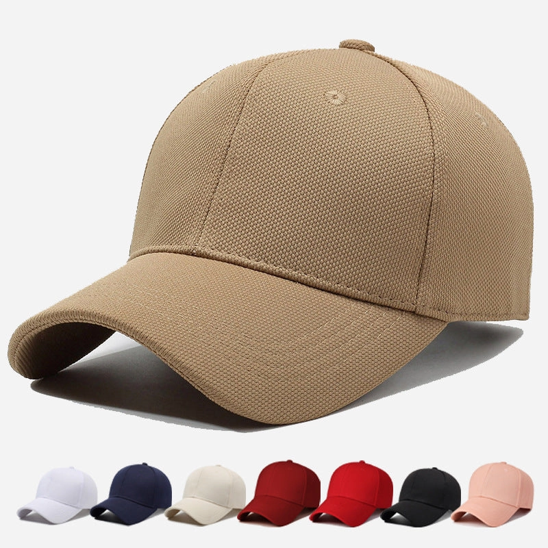 Wholesale Pineapple cloth solid color plain cap
