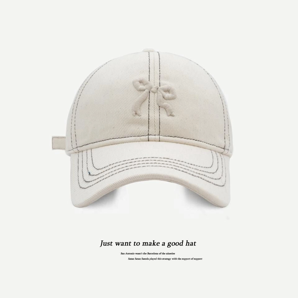 Wholesale Plaid Butterfly Embroidery Soft Top Baseball Cap