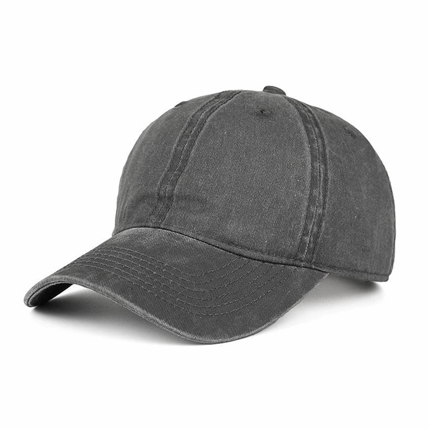 Wholesale Plain Retro Washed Baseball Cap