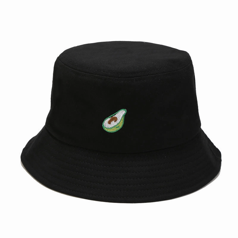 Wholesale Polyester Avocado Embroidery Bucket Hat